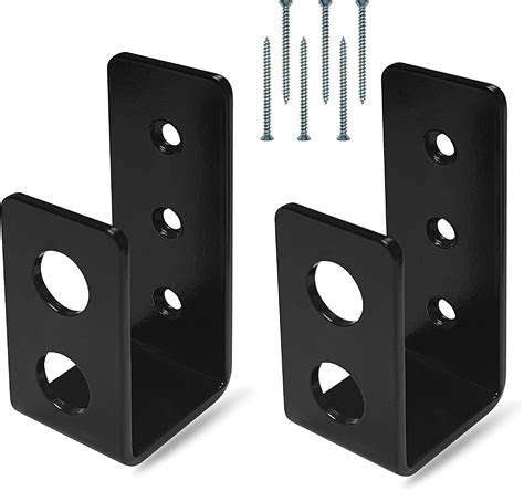 metal brackets for door fortification|2 door barricade brackets.